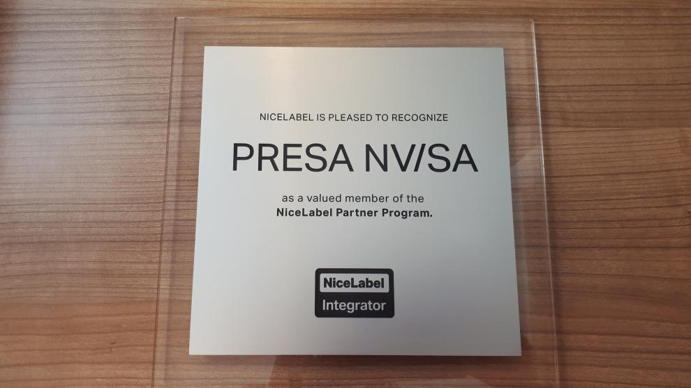 Presa erkend als officiële Nicelabel integrator